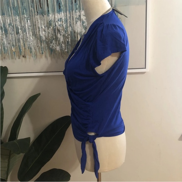 Loveappella small blouse blue color, necklace included - Picture 4 of 9